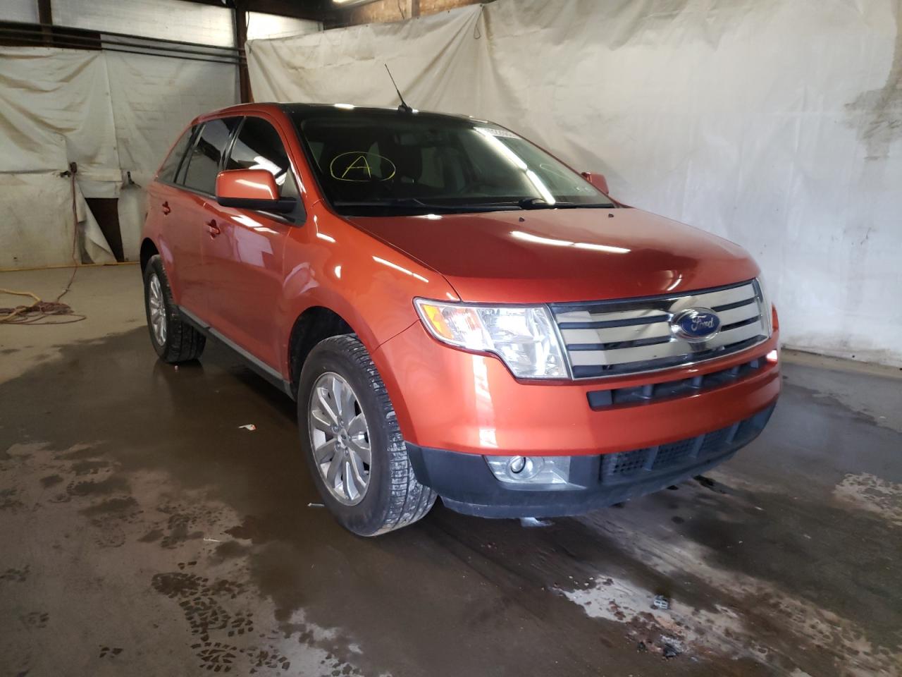FORD EDGE SEL 2007 with VIN 2FMDK48C77BB19721 - Photo from auction