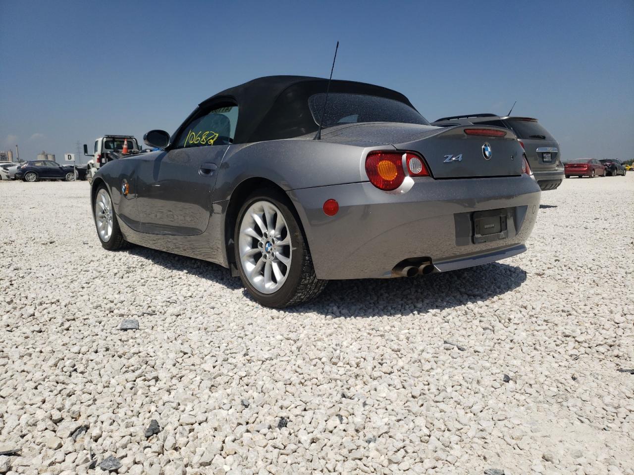 Photo 3 from auction – 2004 BMW Z4 2.5 with VIN 4USBT33514LR68065