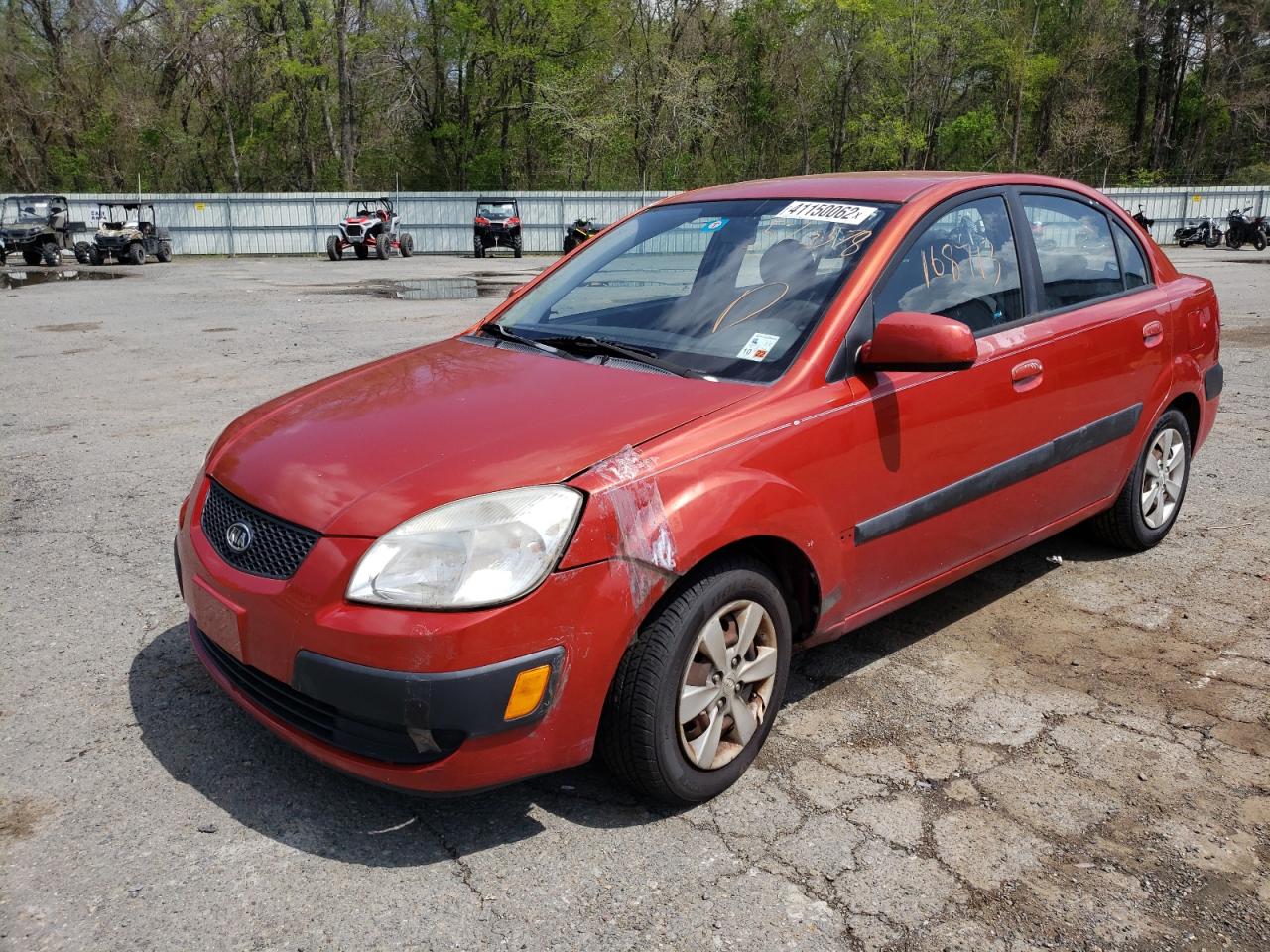 Photo 2 from auction – 2009 KIA RIO BASE with VIN KNADE223196576578