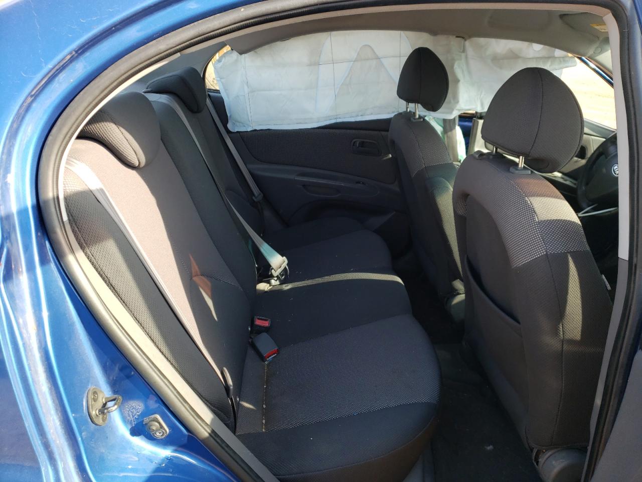 Photo 6 from auction – 2007 KIA RIO BASE with VIN KNADE123976254357