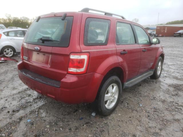 Photo 4 from auction – 2008 FORD ESCAPE XLS with VIN 1FMCU02Z78KB34531