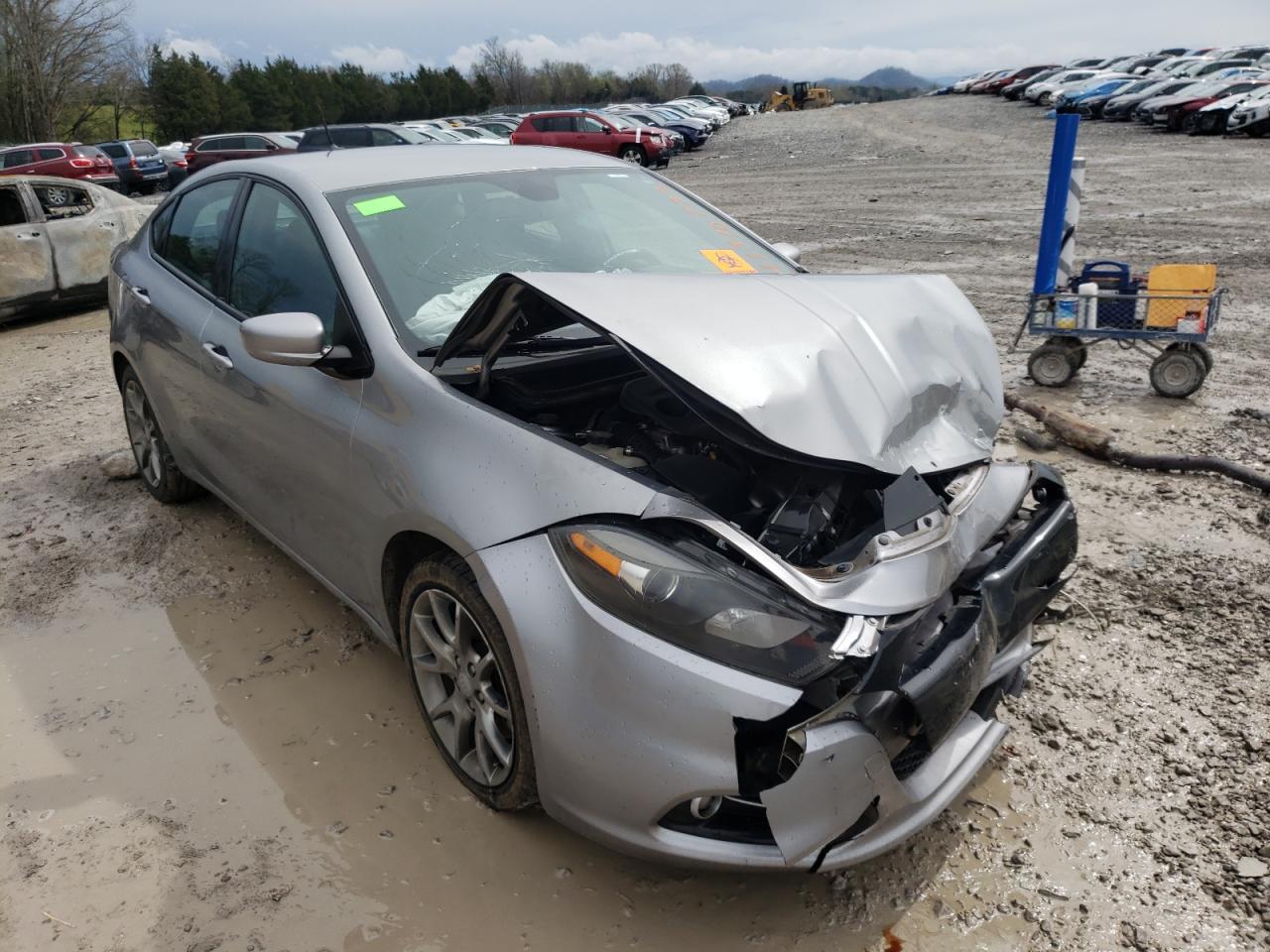 DODGE DART SXT 2015 with VIN 1C3CDFBB1FD119281 - Photo from auction
