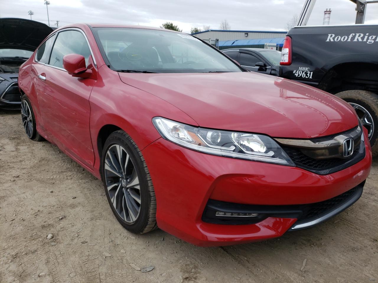HONDA ACCORD EX 2016 with VIN 1HGCT1B79GA013226 - Photo from auction