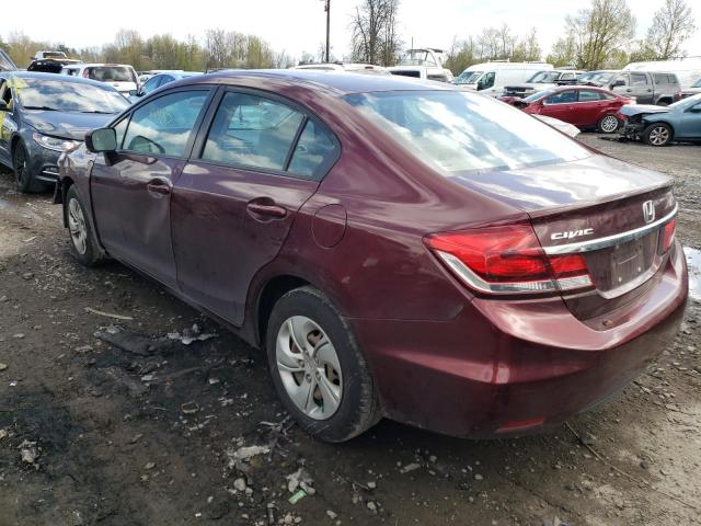 Photo 3 from auction – 2015 HONDA CIVIC LX with VIN 19XFB2F51FE227281