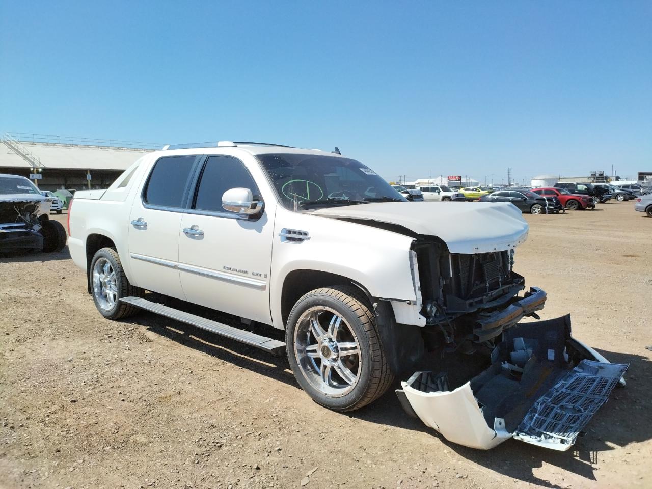 CADILLAC ESCALADE E 2008 with VIN 3GYFK62898G242085 - Photo from auction