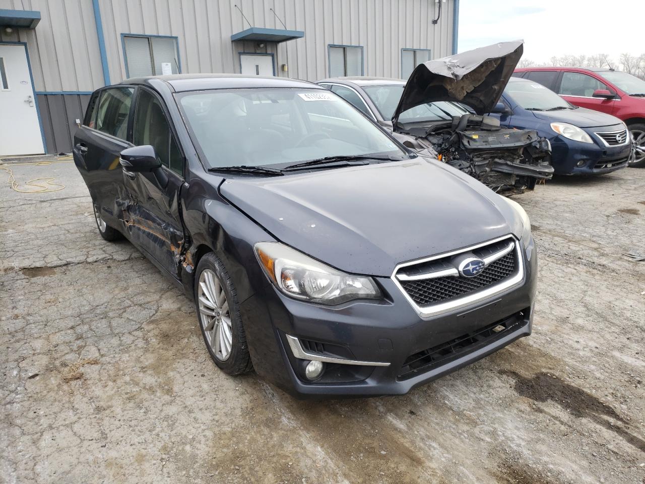 SUBARU IMPREZA LI 2015 with VIN JF1GPAM65FH201858 - Photo from auction