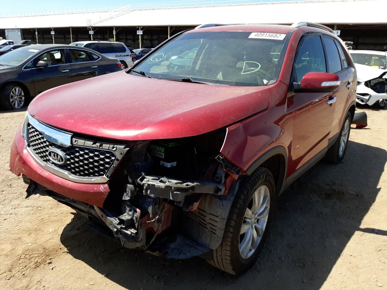 Photo 2 from auction – 2011 KIA SORENTO BA with VIN 5XYKT4A22BG056753