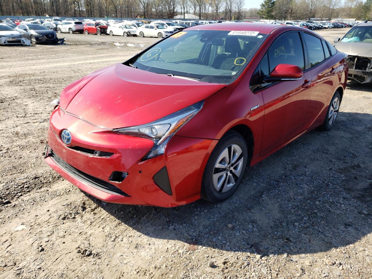 Photo 2 from auction – 2017 TOYOTA PRIUS with VIN JTDKARFU8H3539285
