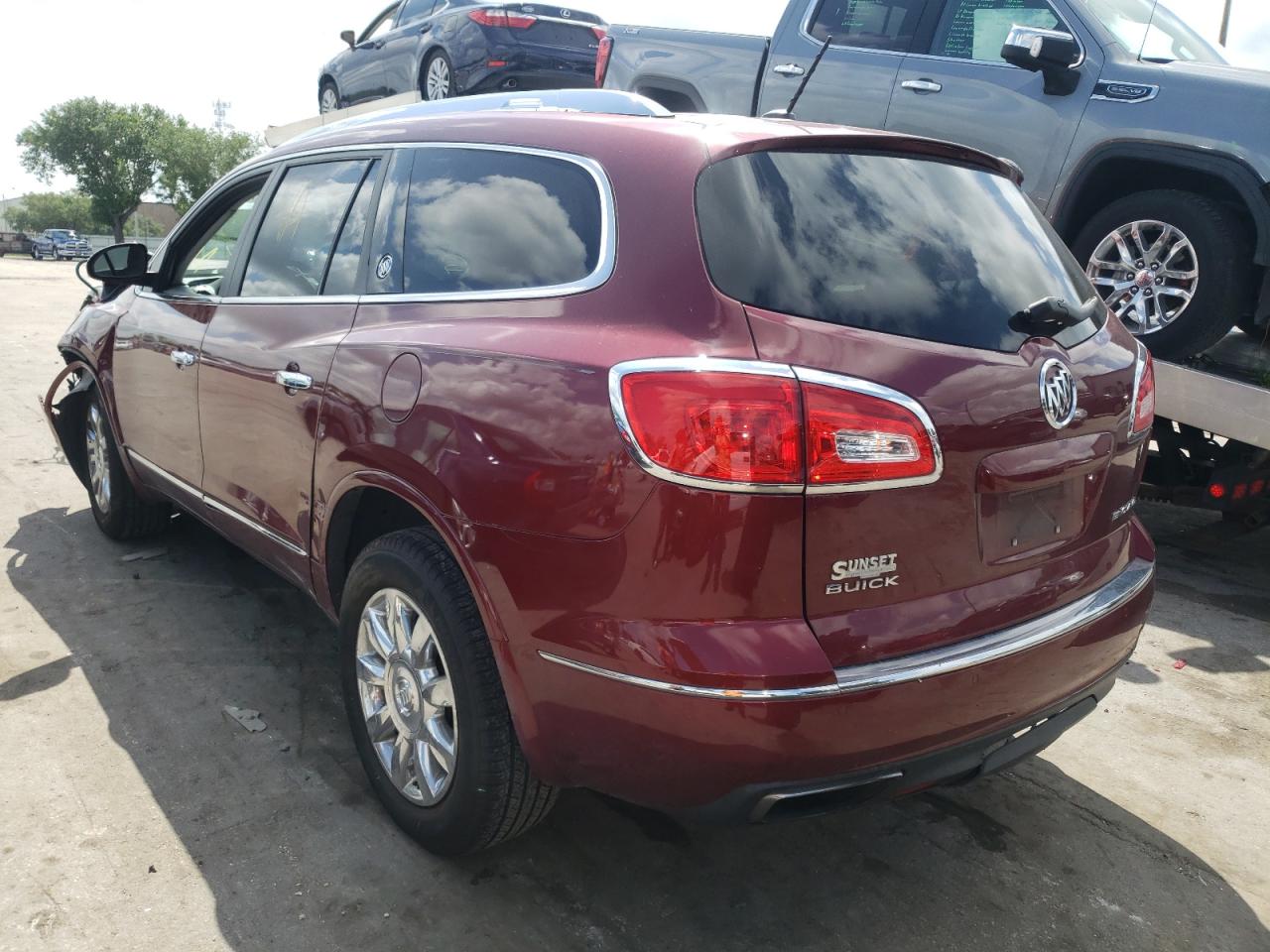 Photo 3 from auction – 2015 BUICK ENCLAVE with VIN 5GAKRCKD8FJ300583