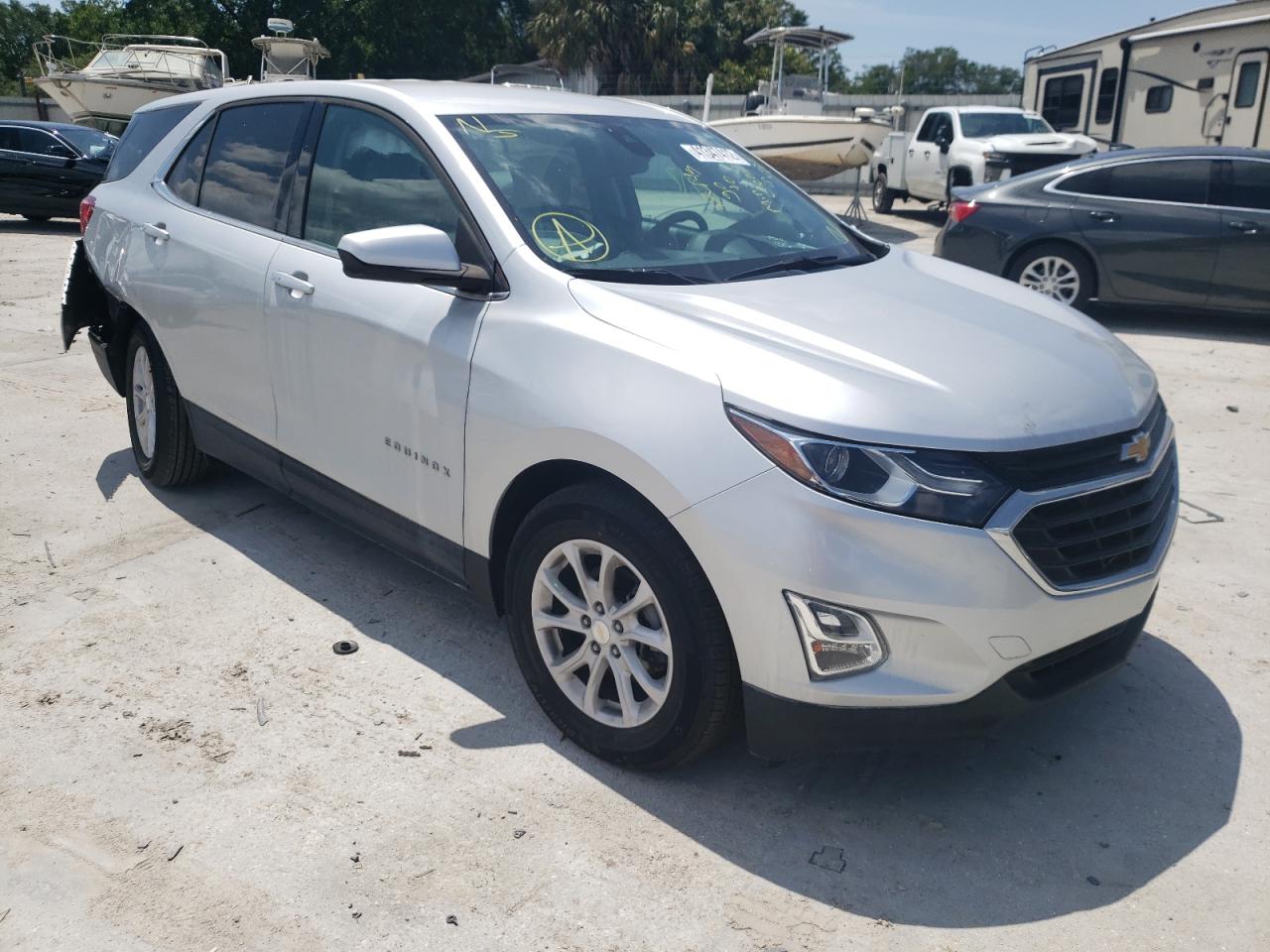 CHEVROLET EQUINOX LT 2020 with VIN 3GNAXKEV6LS604785 - Photo from auction