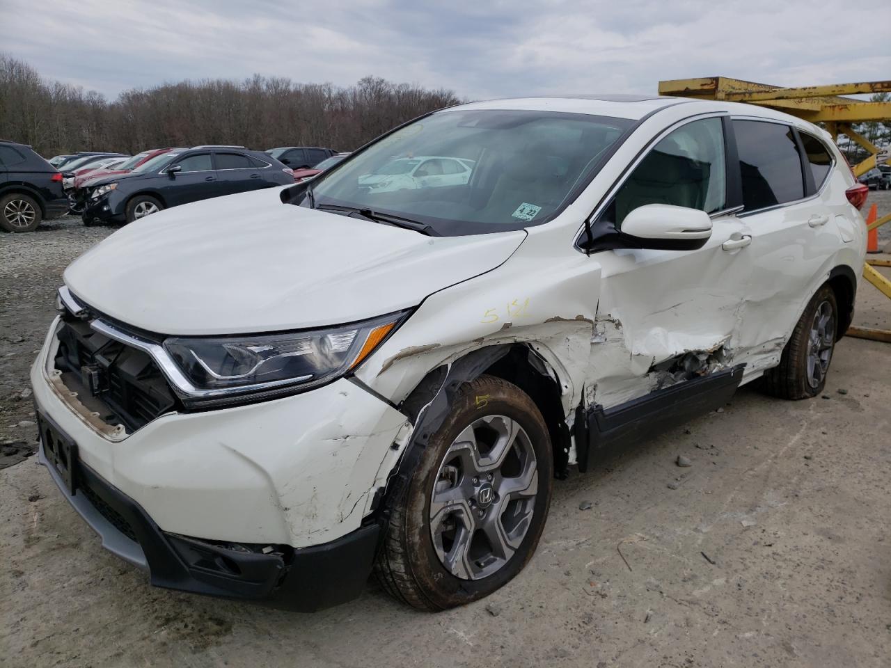 Photo 9 from auction – 2017 HONDA CR-V EXL with VIN 2HKRW2H80HH629042