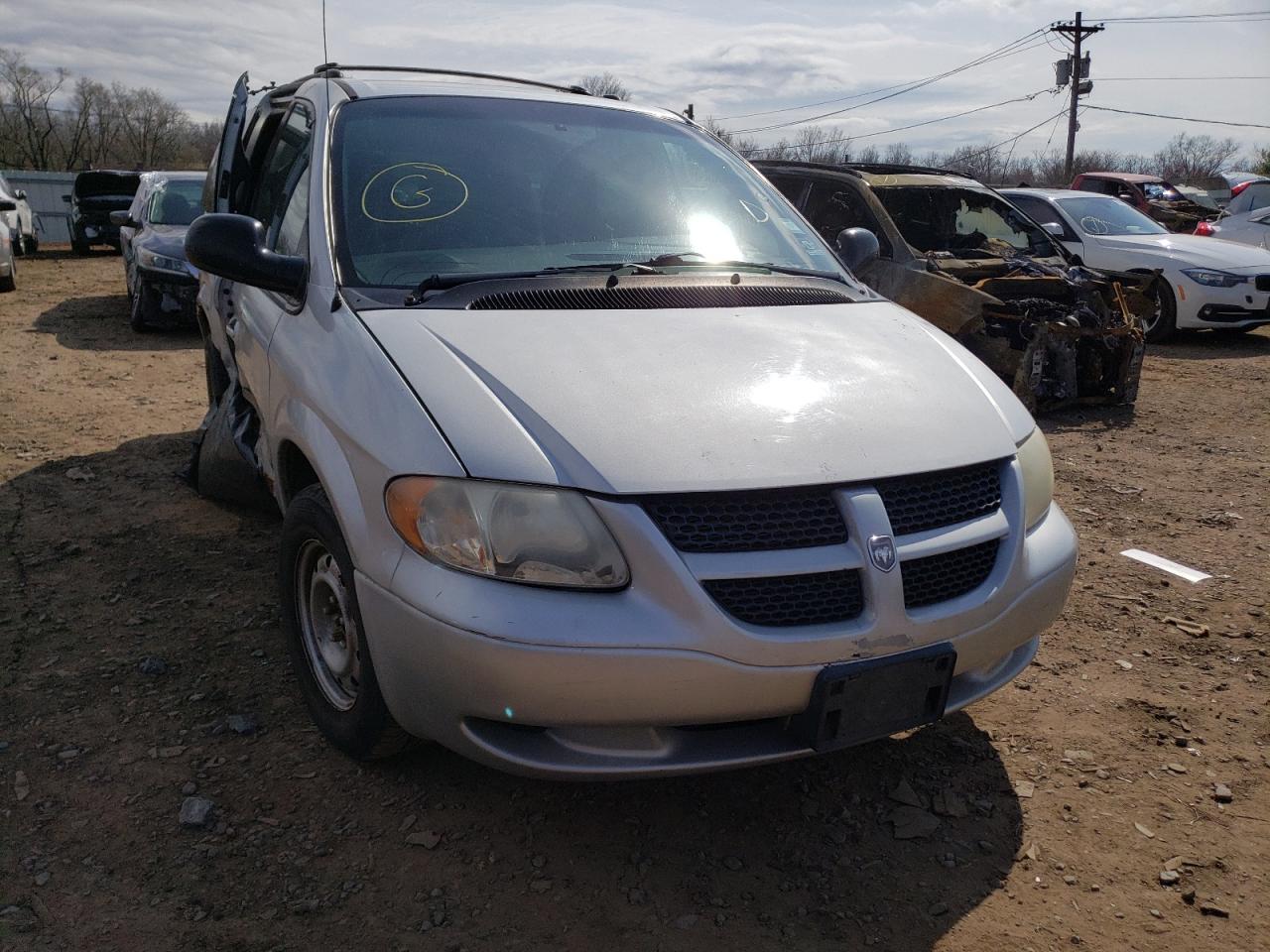 DODGE GRAND CARA 2001 with VIN 2B4GP44361R297348 - Photo from auction