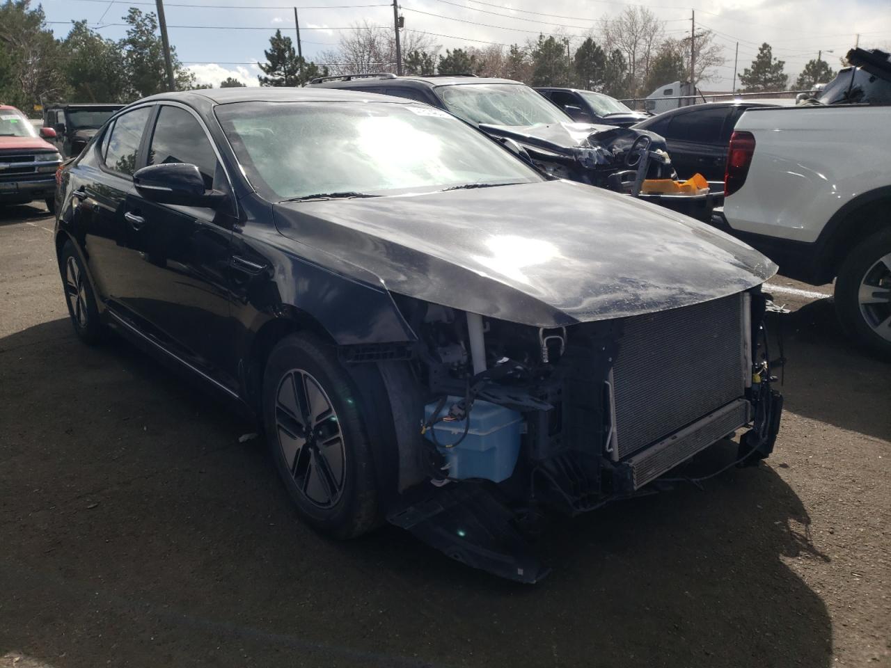 KIA OPTIMA HYB 2012 with VIN KNAGM4AD5C5021085 - Photo from auction