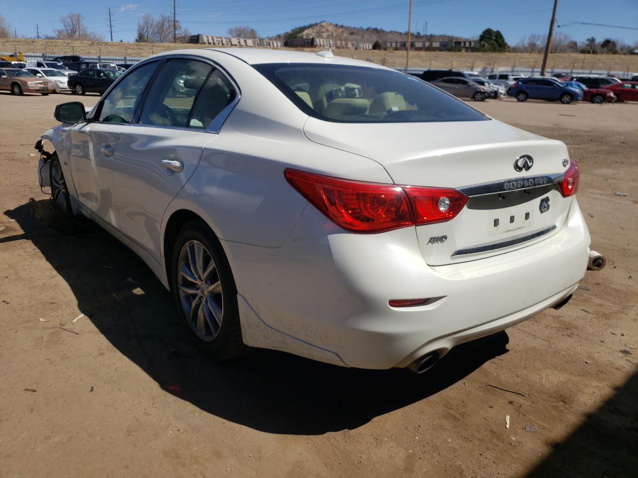 Photo 3 from auction – 2017 INFINITI Q50 BASE with VIN JN1CV7AR9HM682534