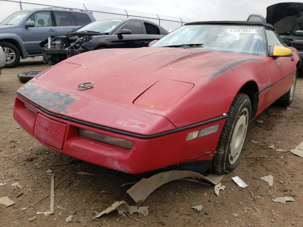 Photo 2 from auction – 1986 CHEVROLET CORVETTE with VIN 1G1YY6785G5906483