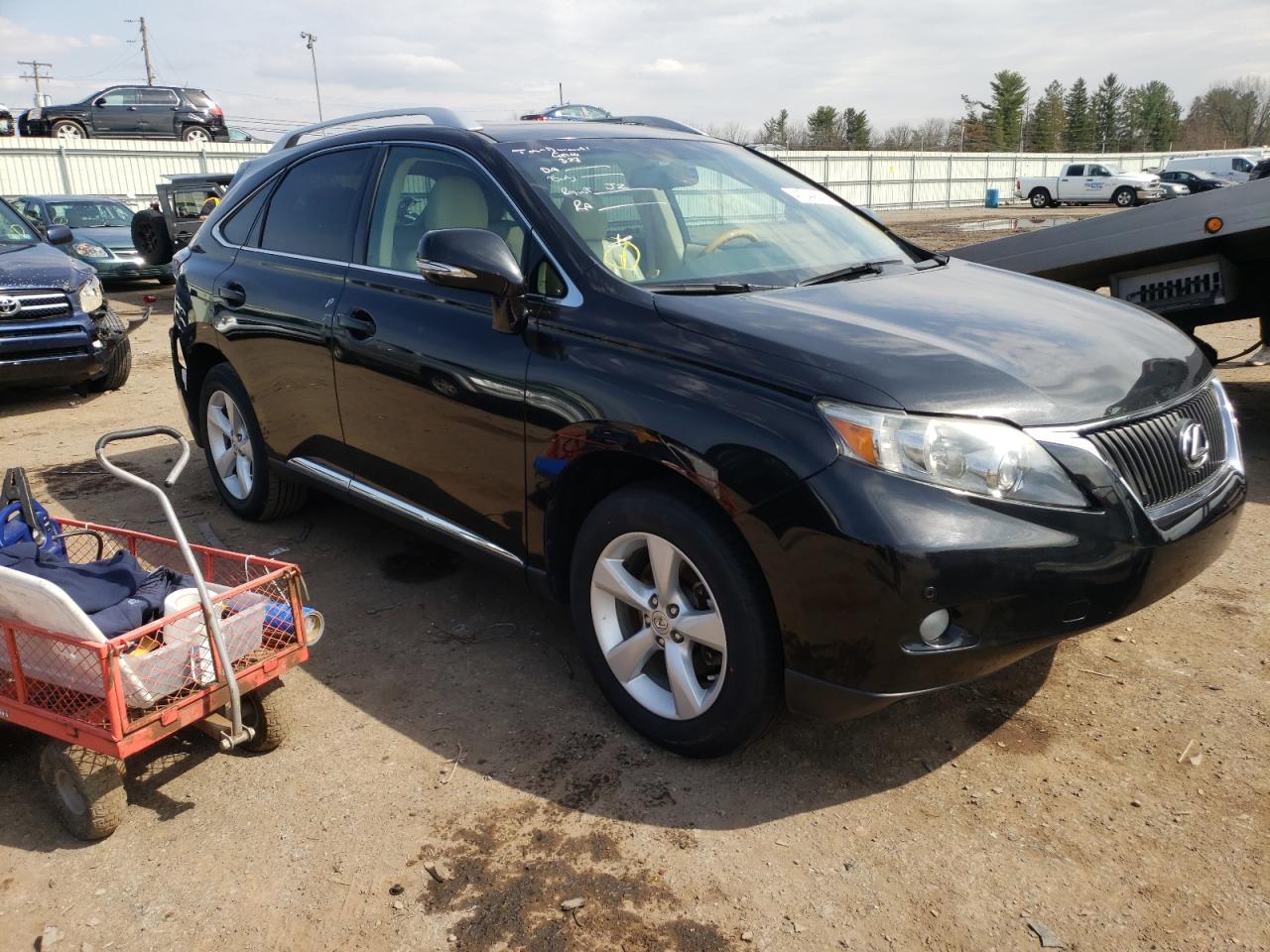 LEXUS RX 350 2011 with VIN 2T2BK1BA3BC118434 - Photo from auction