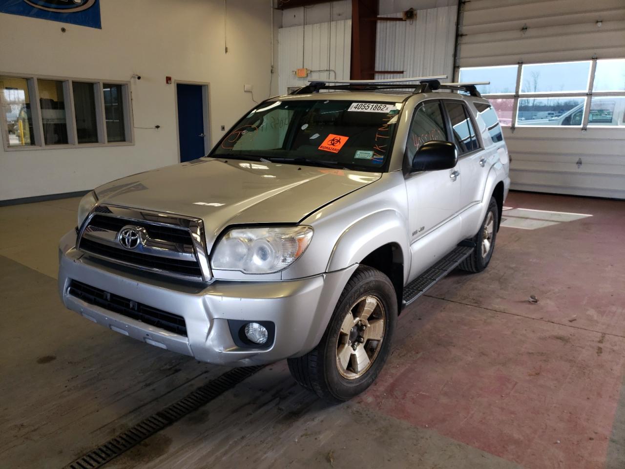 Photo 2 from auction – 2007 TOYOTA 4RUNNER SR with VIN JTEBU14RX78102733