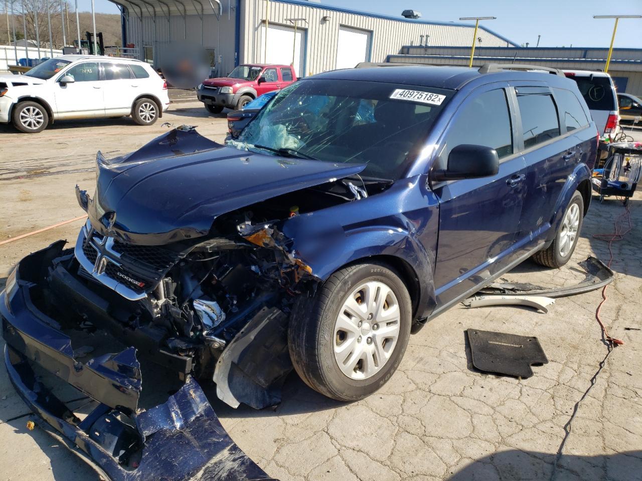 Photo 2 from auction – 2017 DODGE JOURNEY SE with VIN 3C4PDCAB4HT549784