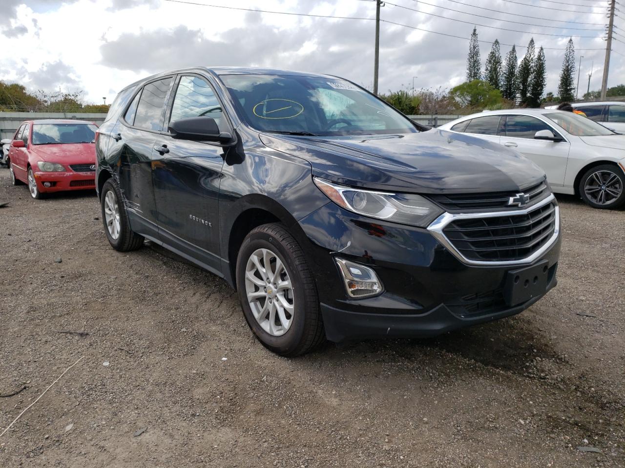 CHEVROLET EQUINOX LS 2019 with VIN 2GNAXHEV1K6220302 - Photo from auction