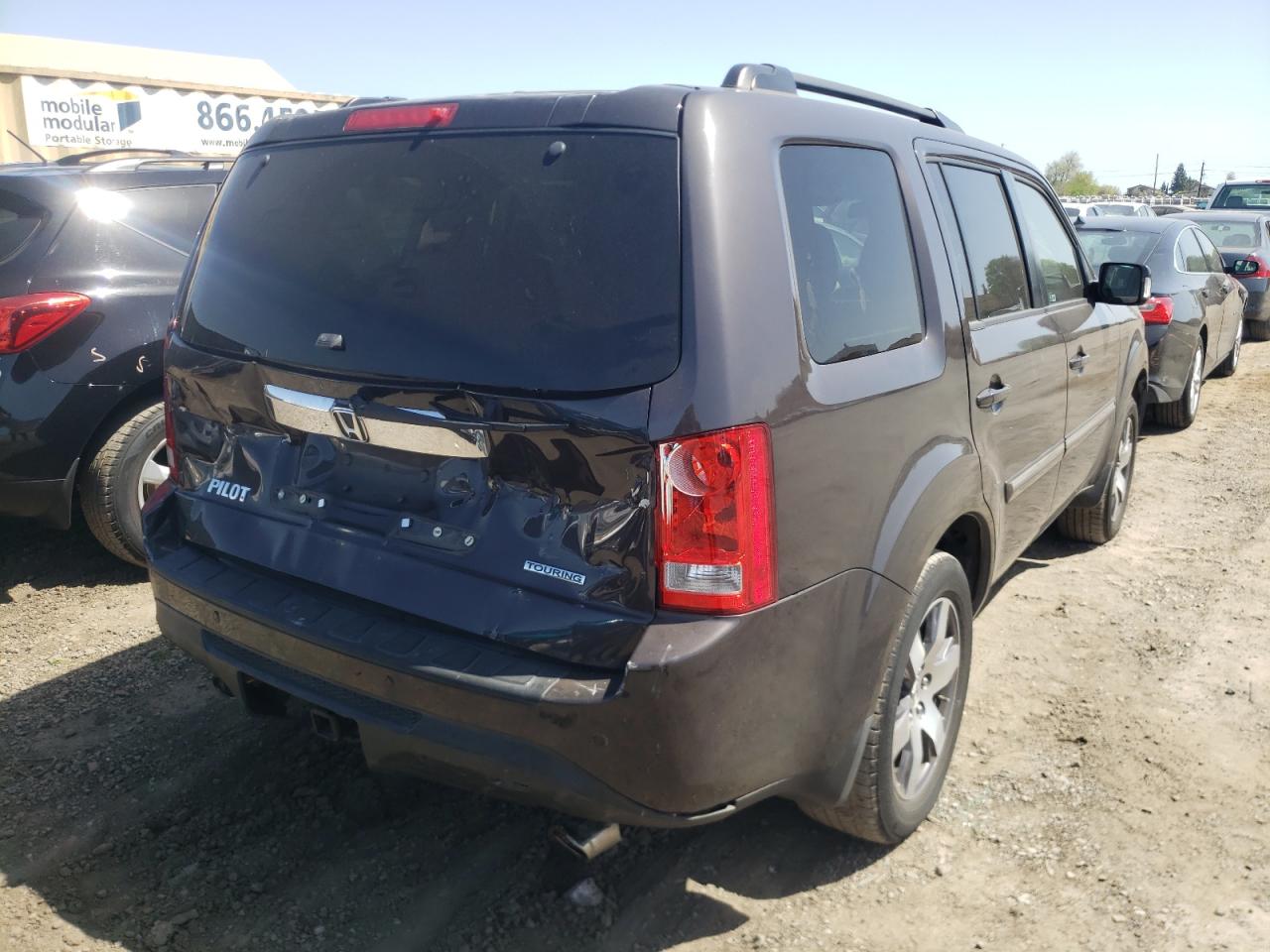 Photo 4 from auction – 2012 HONDA PILOT TOUR with VIN 5FNYF3H96CB018613