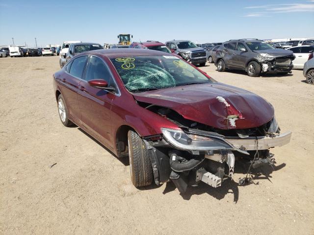 CHRYSLER 200 LIMITE 2015 with VIN 1C3CCCAB1FN716704 - Photo from auction