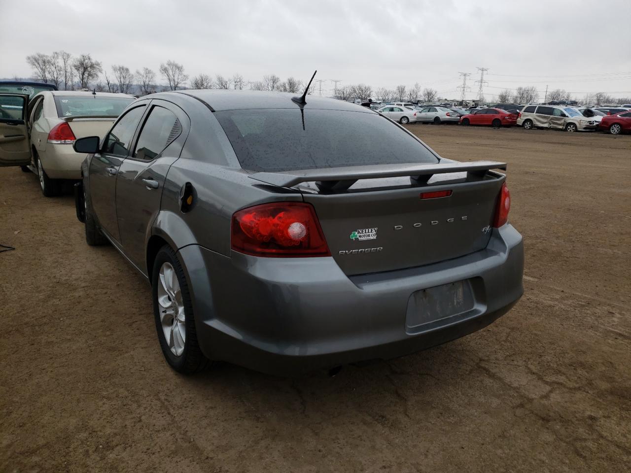 Photo 3 from auction – 2012 DODGE AVENGER R/ with VIN 1C3CDZBG4CN153654