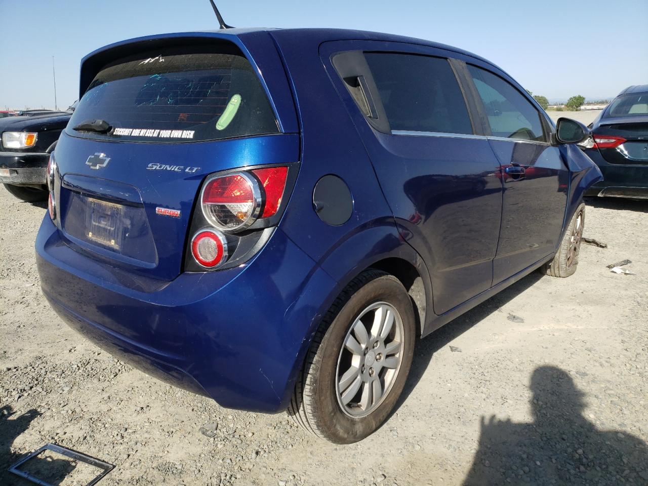 Photo 4 from auction – 2014 CHEVROLET SONIC LT with VIN 1G1JD6SB9E4115313