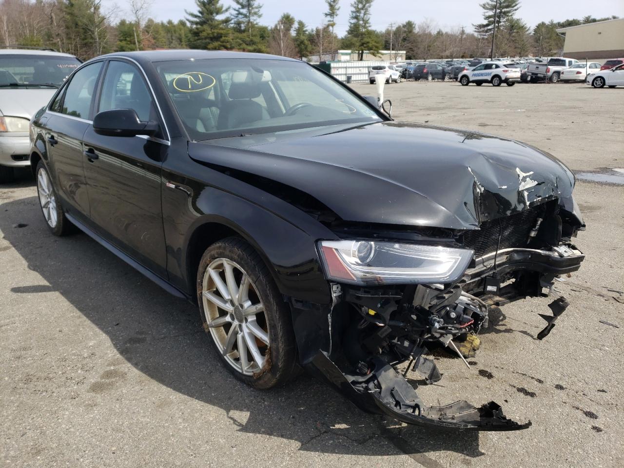 AUDI A4 PREMIUM 2014 with VIN WAUFFAFL5EN016556 - Photo from auction