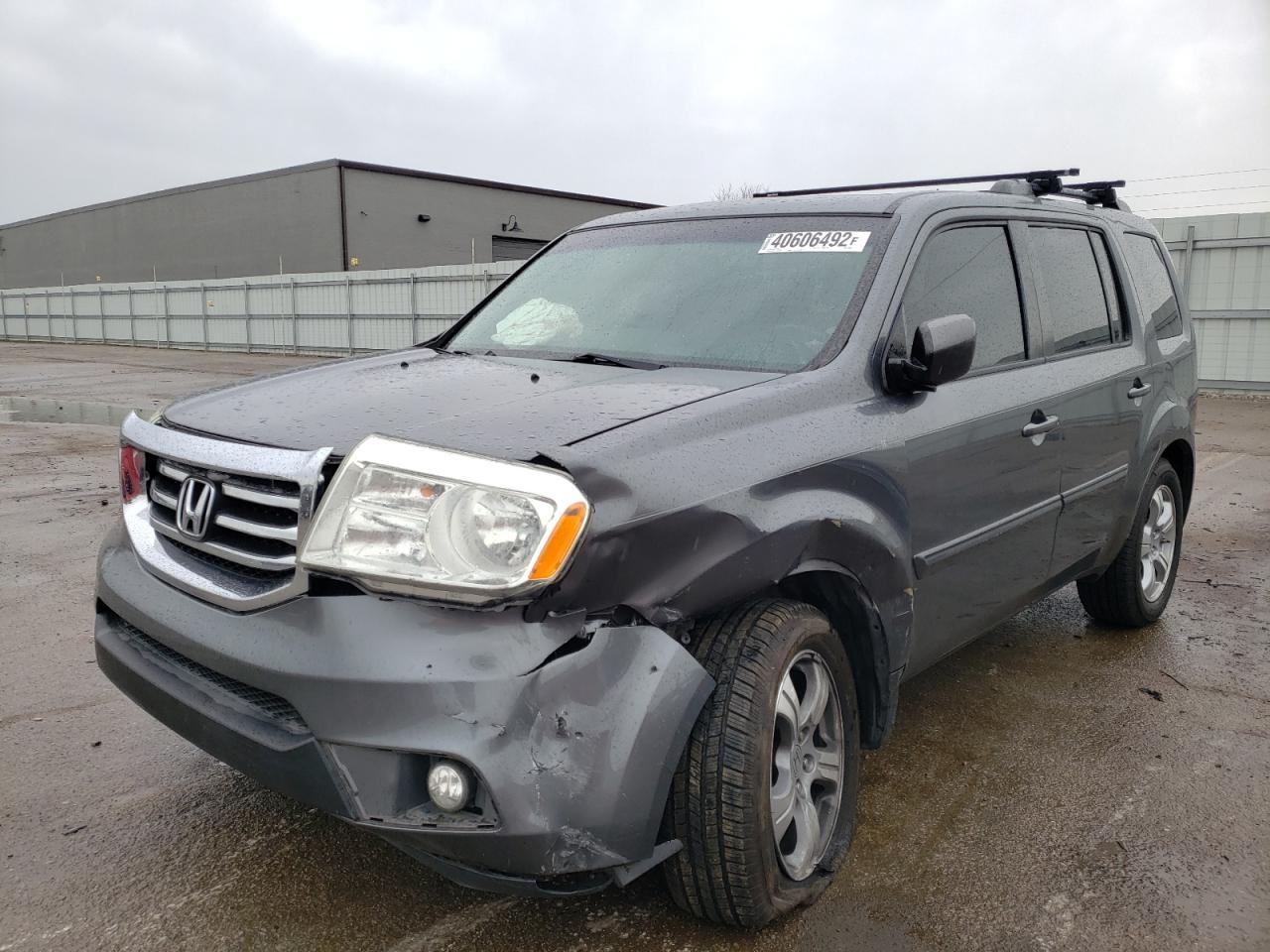Photo 2 from auction – 2012 HONDA PILOT EXL with VIN 5FNYF4H57CB069010