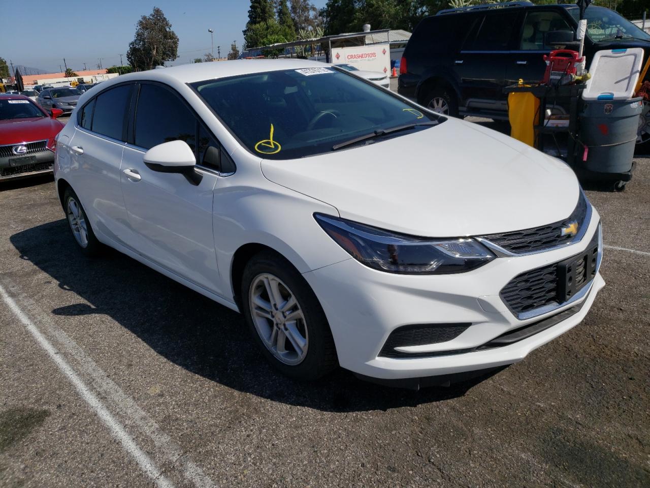 CHEVROLET CRUZE LT 2017 with VIN 3G1BE6SM5HS586205 - Photo from auction