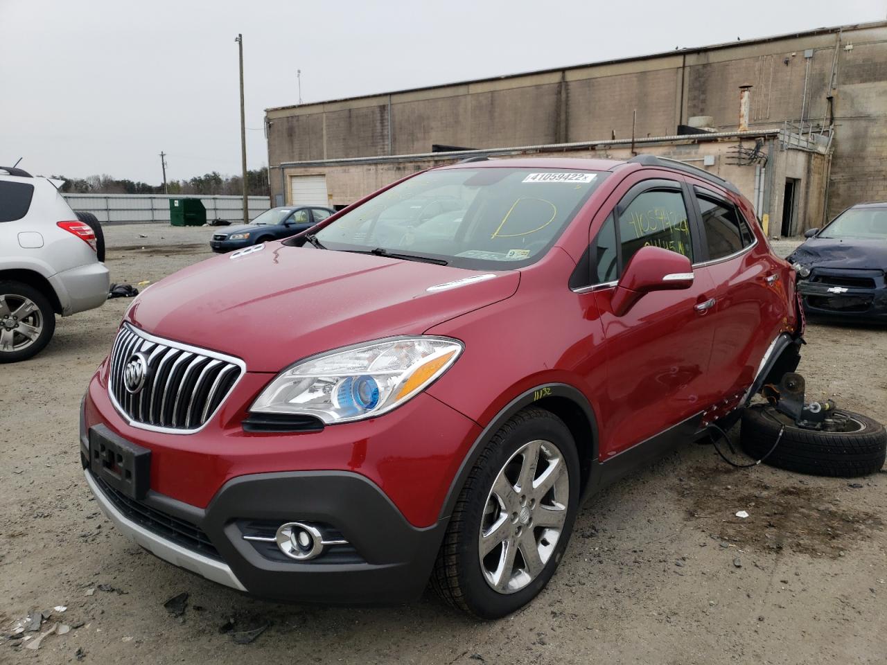Photo 2 from auction – 2014 BUICK ENCORE with VIN KL4CJCSB5EB738232