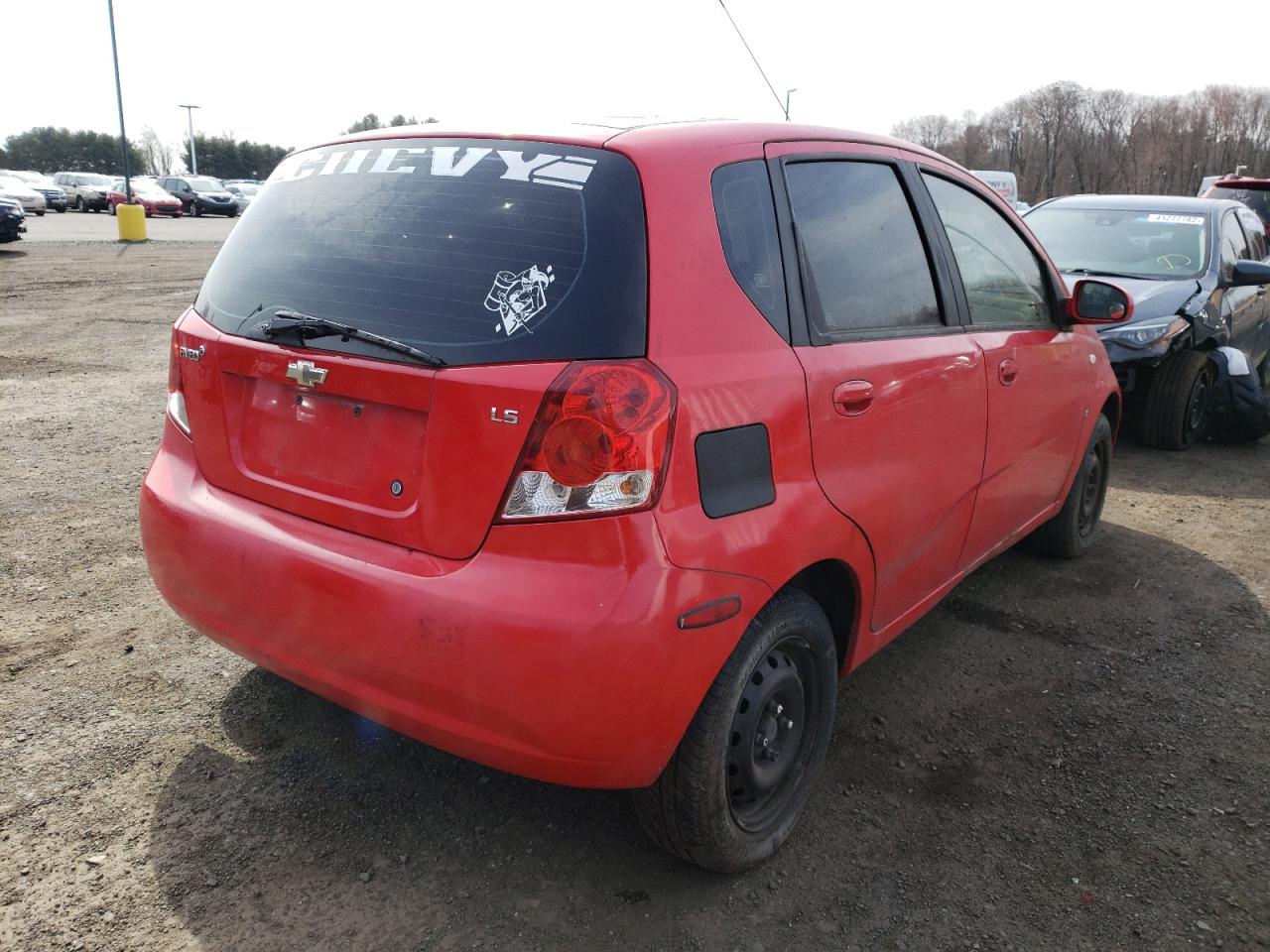 Photo 4 from auction – 2008 CHEVROLET AVEO BASE with VIN KL1TD66638B003949