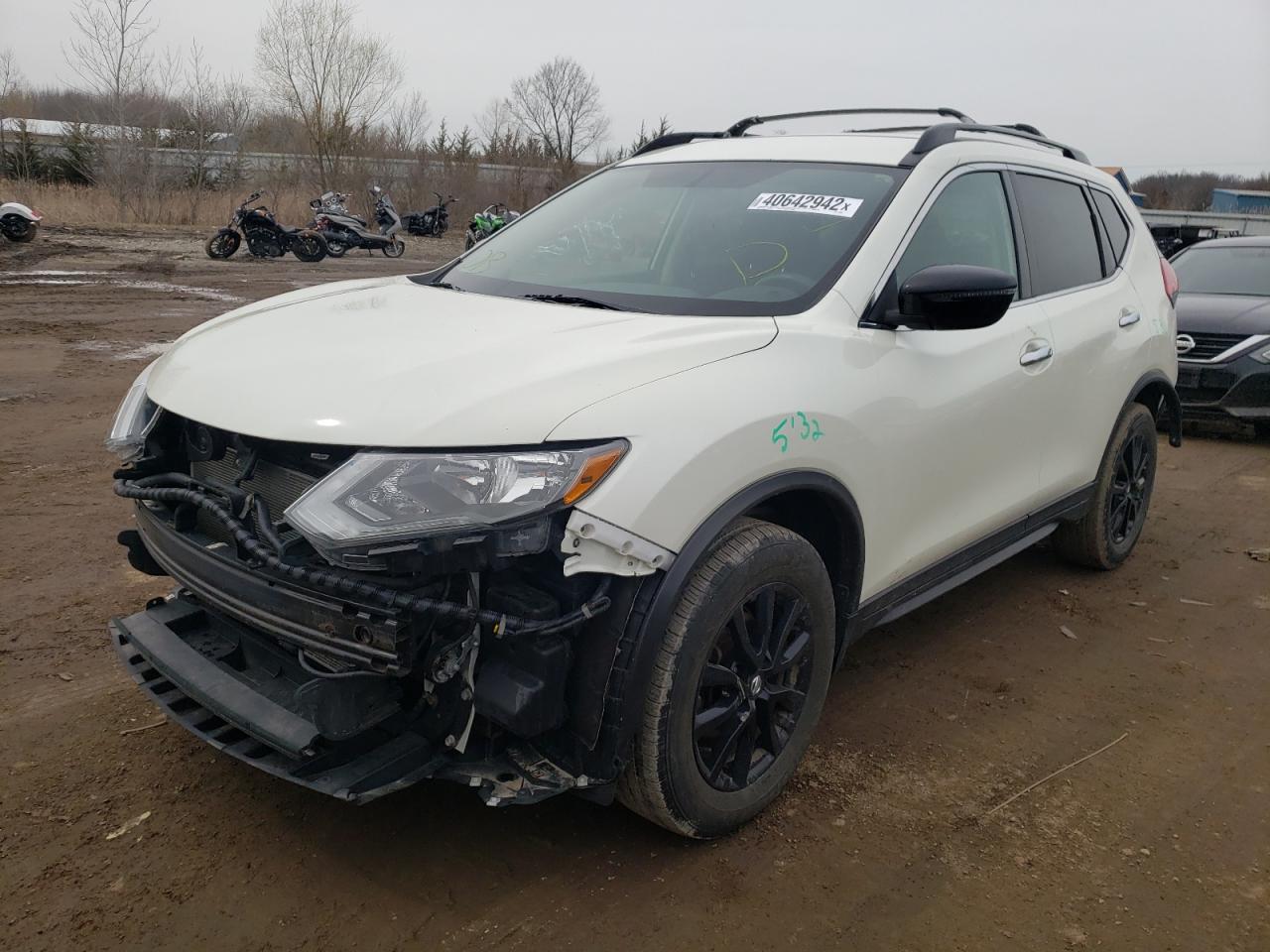 Photo 2 from auction – 2017 NISSAN ROGUE SV with VIN 5N1AT2MVXHC812425
