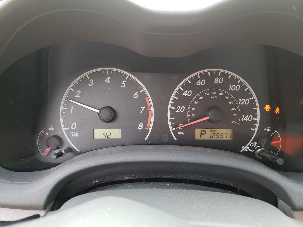Photo 8 from auction – 2010 TOYOTA COROLLA BA with VIN 2T1BU4EE3AC260313