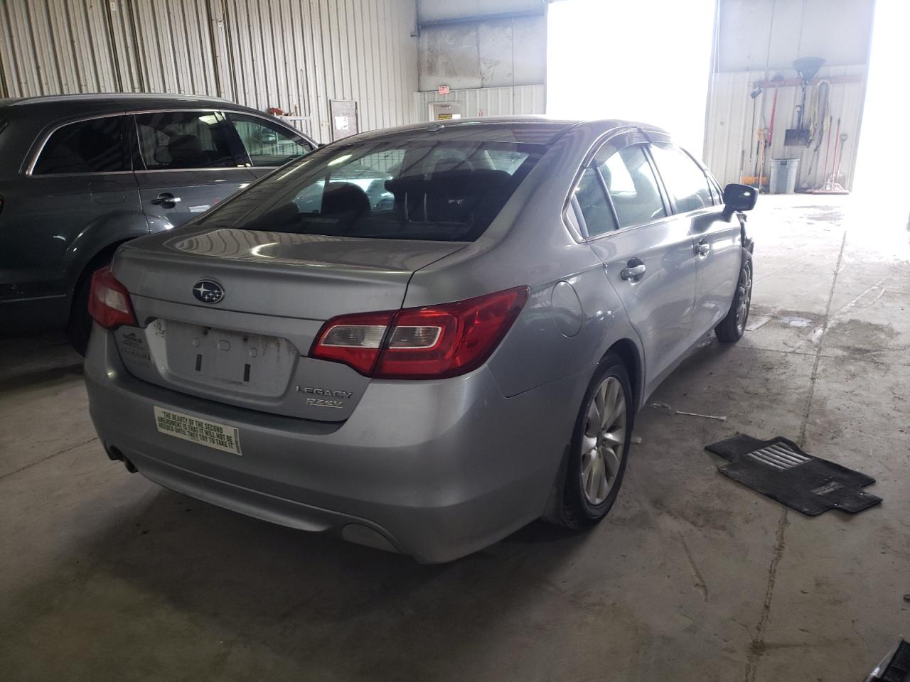Photo 4 from auction – 2015 SUBARU LEGACY 2.5 with VIN 4S3BNAC60F3008073