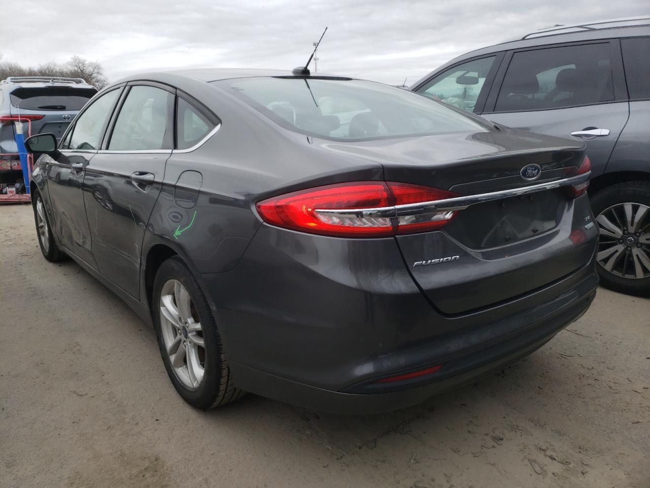 Photo 3 from auction – 2018 FORD FUSION SE with VIN 3FA6P0HD2JR176231