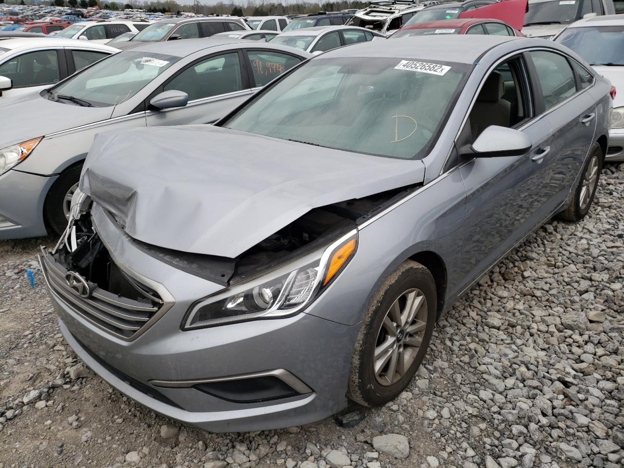 Photo 2 from auction – 2017 HYUNDAI SONATA SE with VIN 5NPE24AF0HH451583