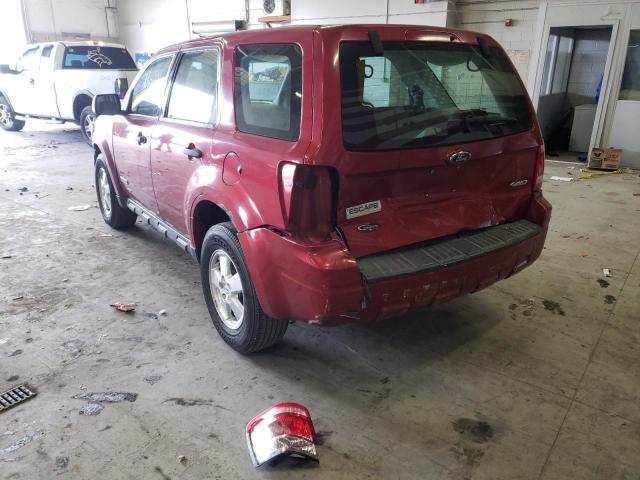 Photo 3 from auction – 2008 FORD ESCAPE XLS with VIN 1FMCU92Z88KB01946