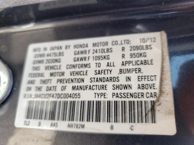 Photo 10 from auction – 2013 ACURA TSX with VIN JH4CU2F47DC004055