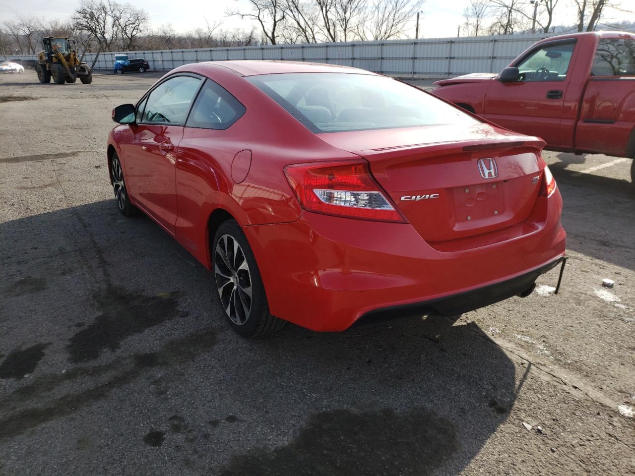 Photo 3 from auction – 2013 HONDA CIVIC SI with VIN 2HGFG4A58DH702397