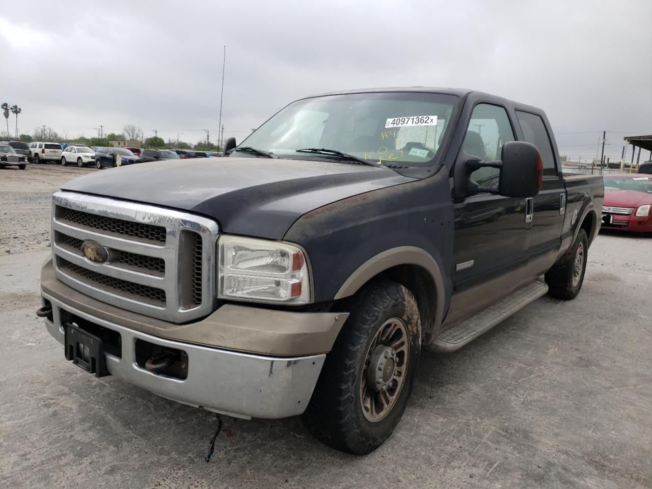 Photo 2 from auction – 2007 FORD F250 SUPER with VIN 1FTSW20P07EB25318