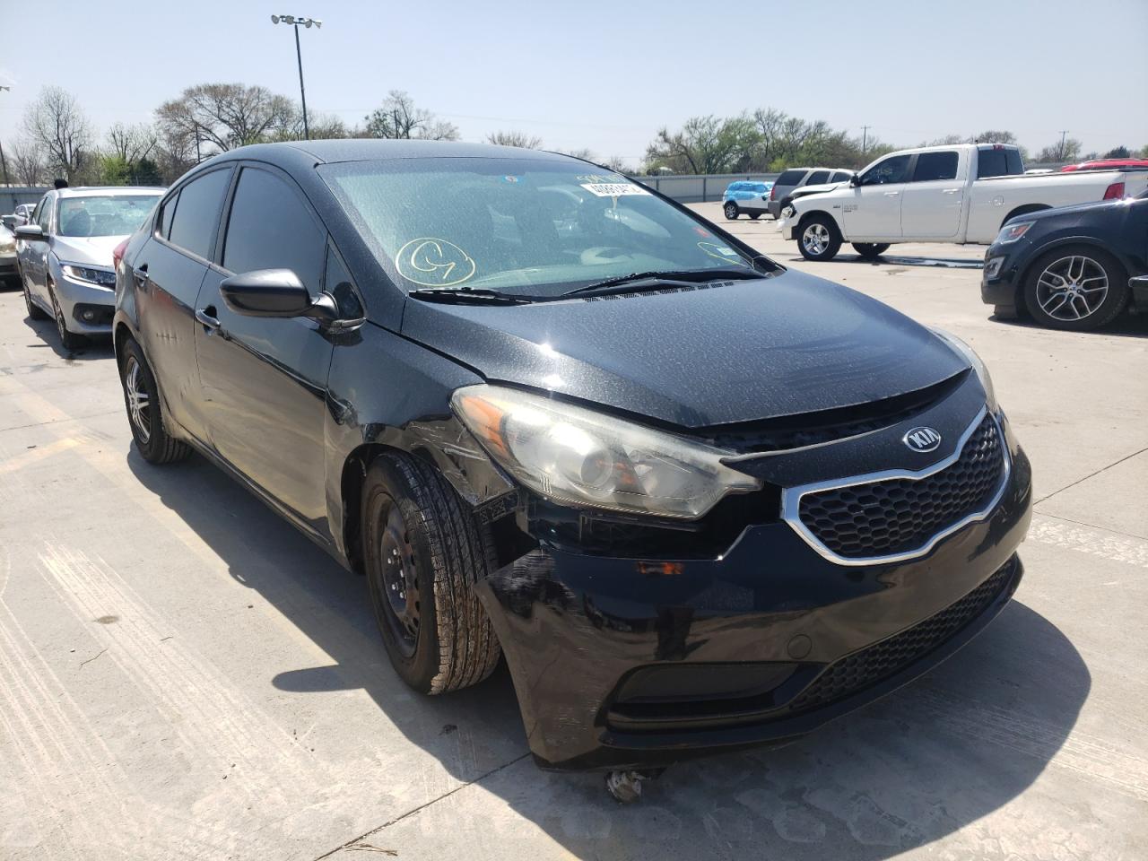 KIA FORTE LX 2016 with VIN KNAFK4A65G5509705 - Photo from auction
