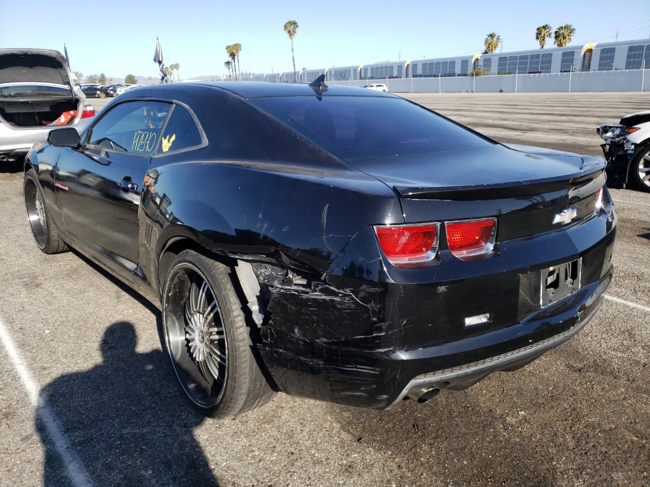 Photo 3 from auction – 2012 CHEVROLET CAMARO LT with VIN 2G1FB1E35C9159807