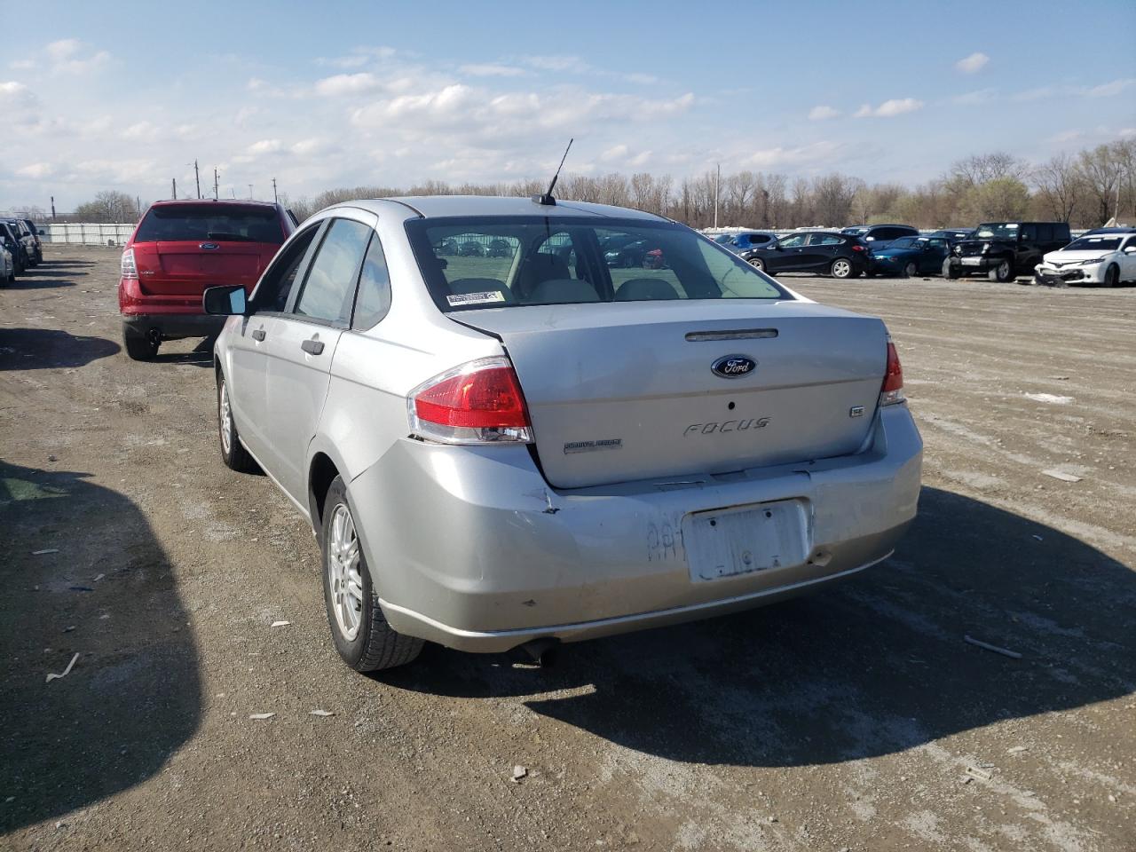 Photo 3 from auction – 2009 FORD FOCUS SE with VIN 1FAHP35N69W190519
