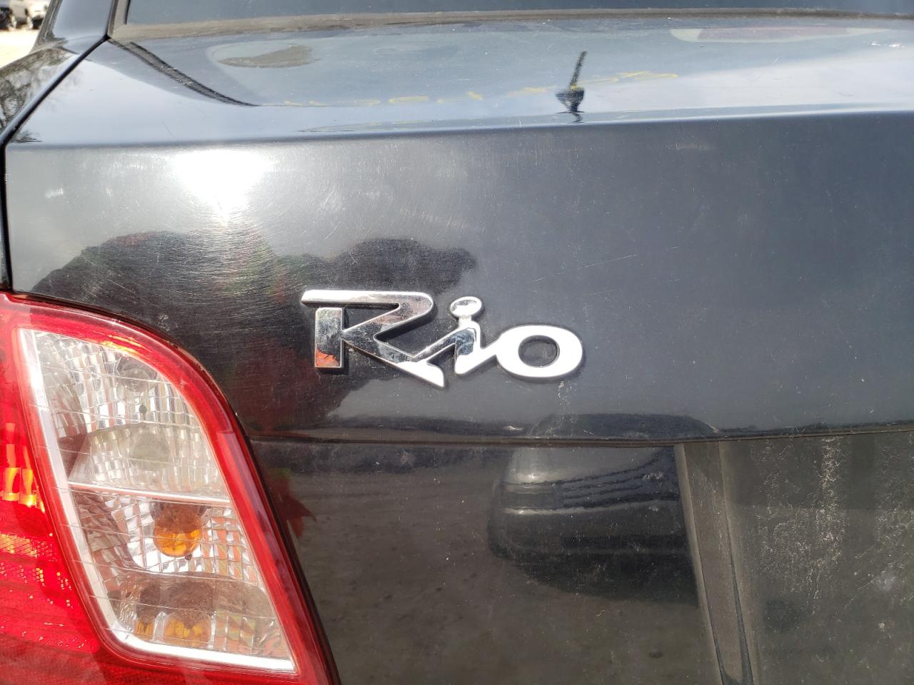 Photo 9 from auction – 2007 KIA RIO BASE with VIN KNADE123376251826