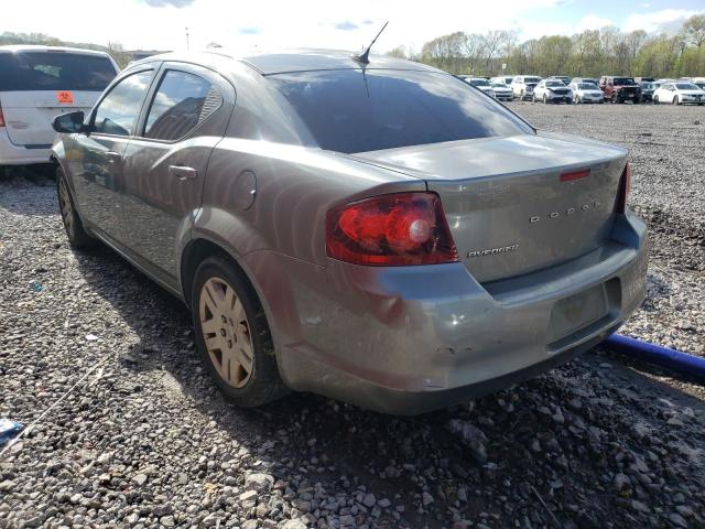 Photo 3 from auction – 2012 DODGE AVENGER SE with VIN 1C3CDZAB6CN325298