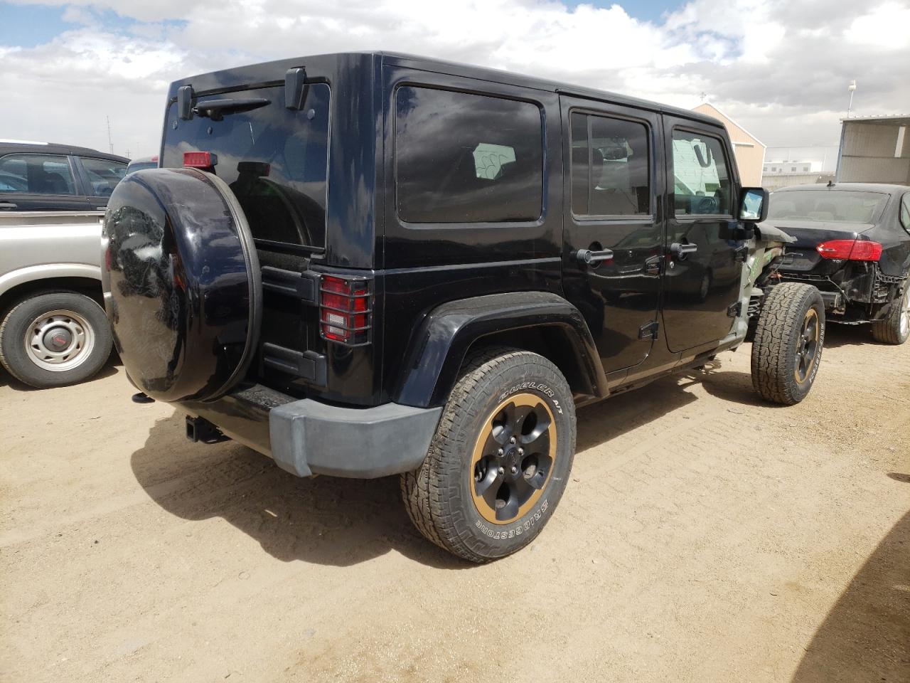 Photo 4 from auction – 2014 JEEP WRANGLER U with VIN 1C4BJWEG0EL150159