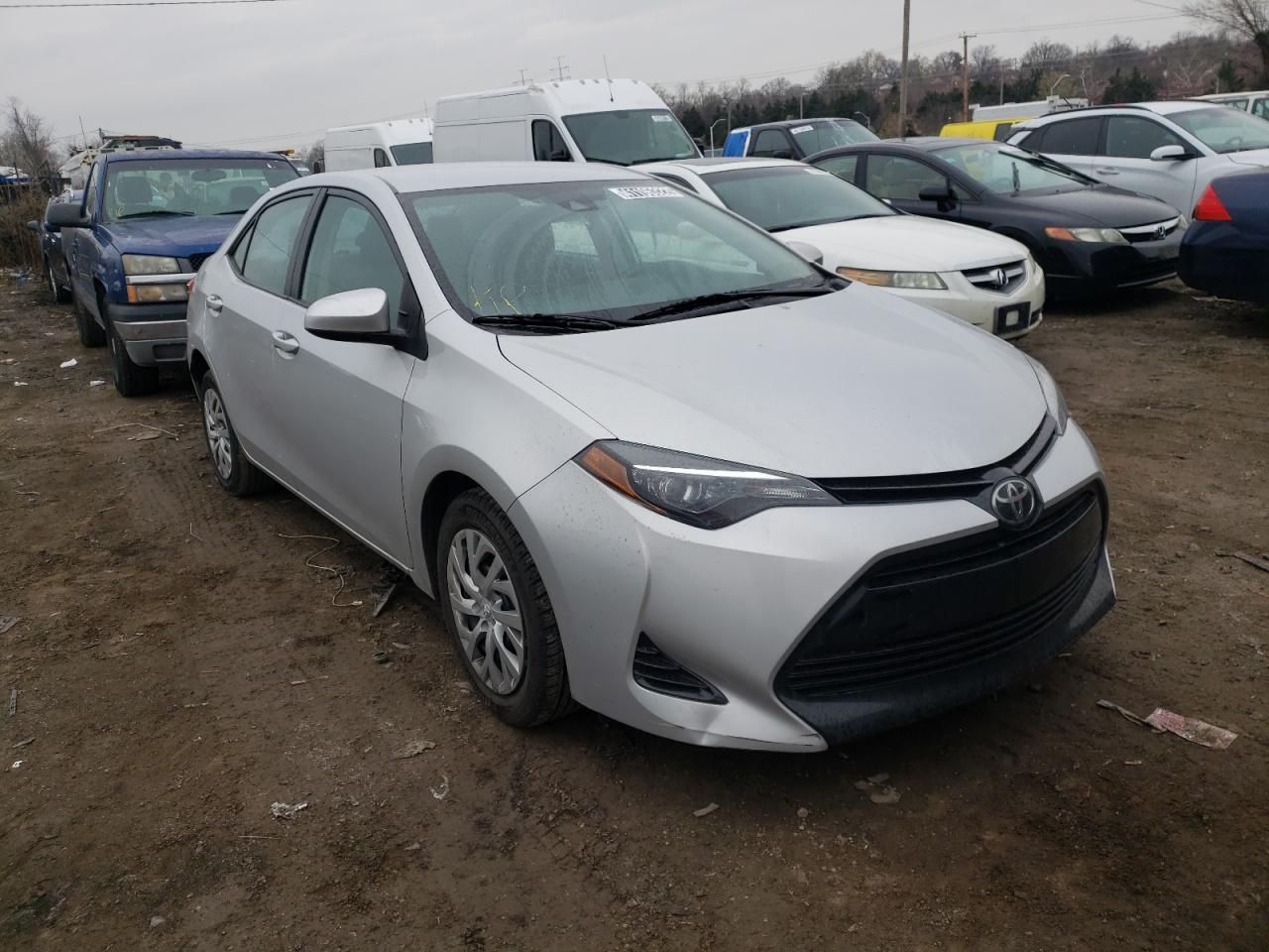 TOYOTA COROLLA L 2018 with VIN 2T1BURHE3JC106225 - Photo from auction