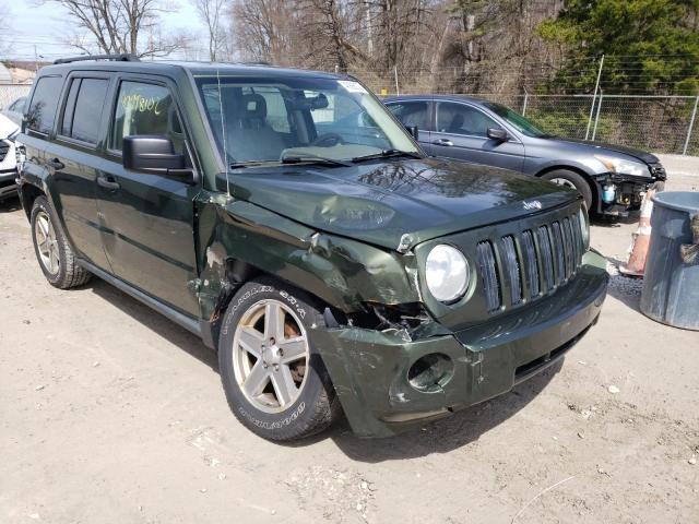 JEEP PATRIOT SP 2008 with VIN 1J8FF28W18D615439 - Photo from auction