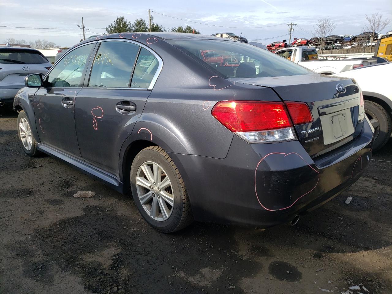 Photo 3 from auction – 2011 SUBARU LEGACY 2.5 with VIN 4S3BMBG63B3238980